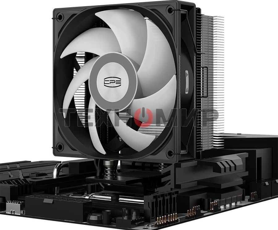 Устройство охлаждения (кулер) PcCooler RT400 ARGb Soc-AM5/AM4/1200/1700/1851 4-pin 32dB Al+Cu 230W Ret (RT400-BKAWXX-GL)