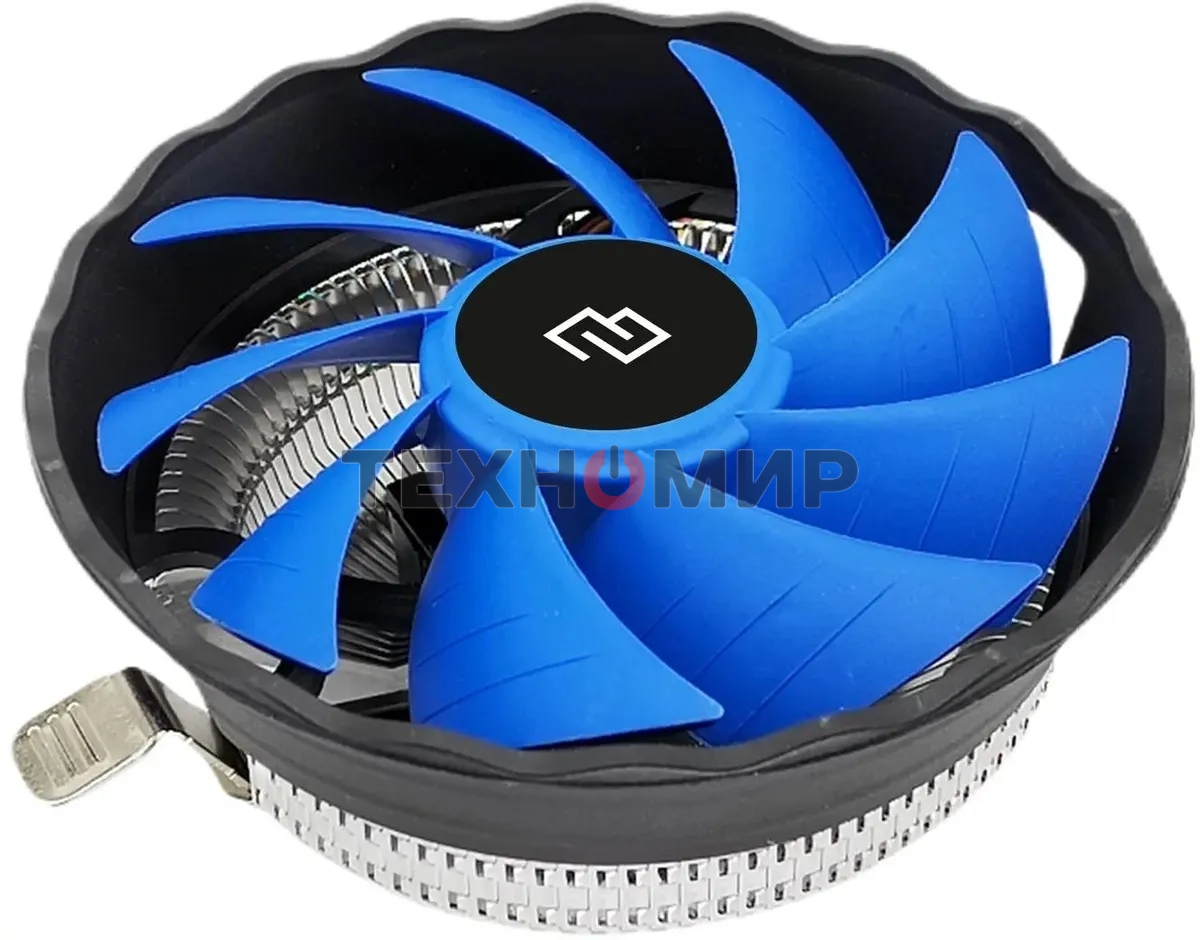 Кулер Digma D-CPC95-PWM2 синий/черный 120мм алюминий 1500rpm 29db 4-pin 95W 66мм