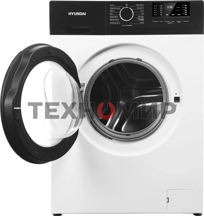 Стиральная машина Hyundai WME6009 белый, загр. фронтальная макс.: 6 кг 1000 об/мин класс: А++