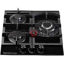 Газовая варочная панель Zigmund & Shtain M 26.4 B независимая, черный