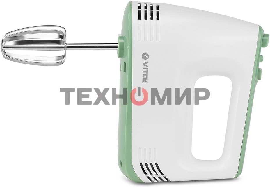 Миксер Vitek VT-1405 (MC) белый/зеленый