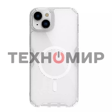 Чехол Nature TPU Pro Magnetic Case, белый, (AP IP15 Plus)