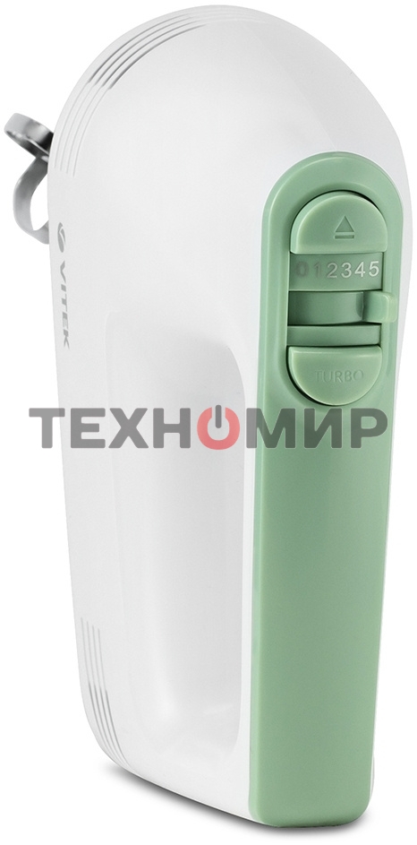 Миксер Vitek VT-1405 (MC) белый/зеленый