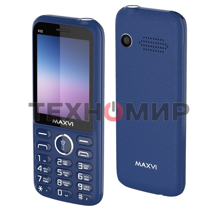 Мобильный телефон Maxvi K32 синий
