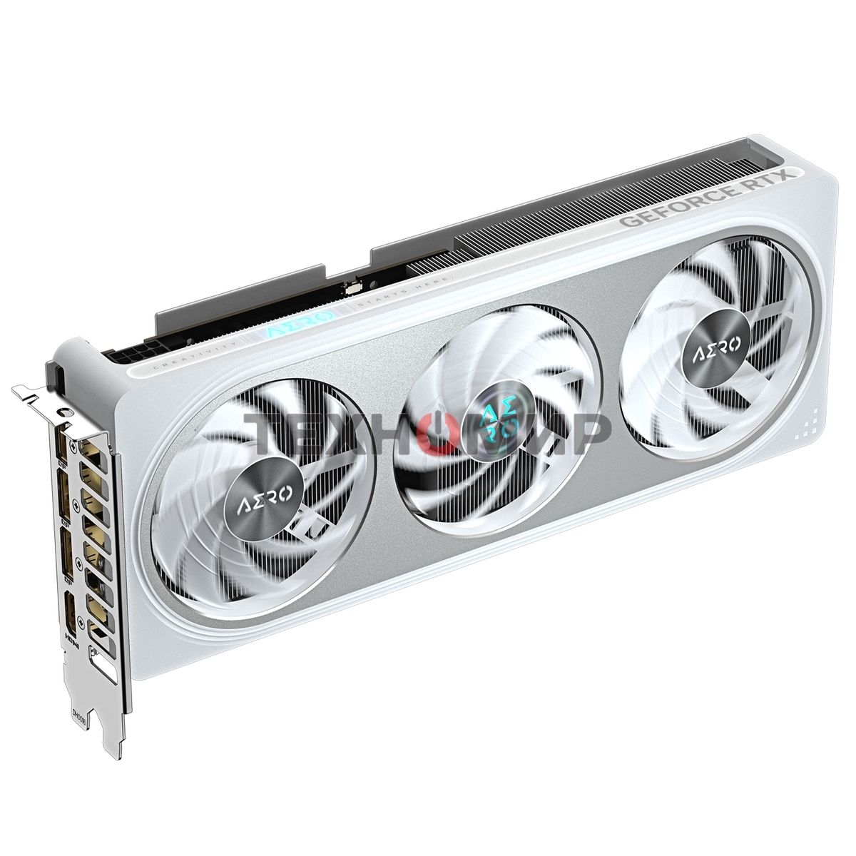 Видеокарта Gigabyte PCI-E 5.0 GV-N5060AERO OC-8GD 1.0 NVIDIA GeForce RTX 5060 8Gb 128bit GDDR7 2595/28000 HDMIx1 DPx3 HDCP Ret