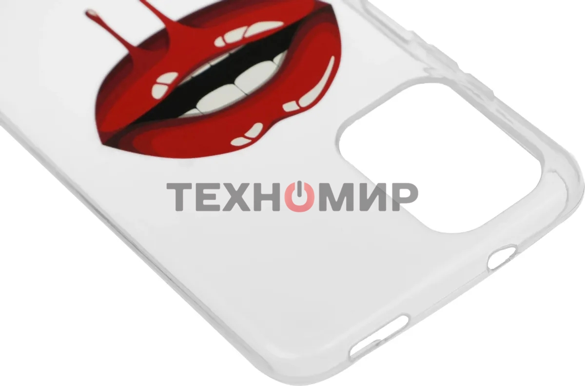 Чехол (клип-кейс) BORASCO ArtWorks, для Xiaomi Redmi Note 10/10S, прозрачный/рисунок