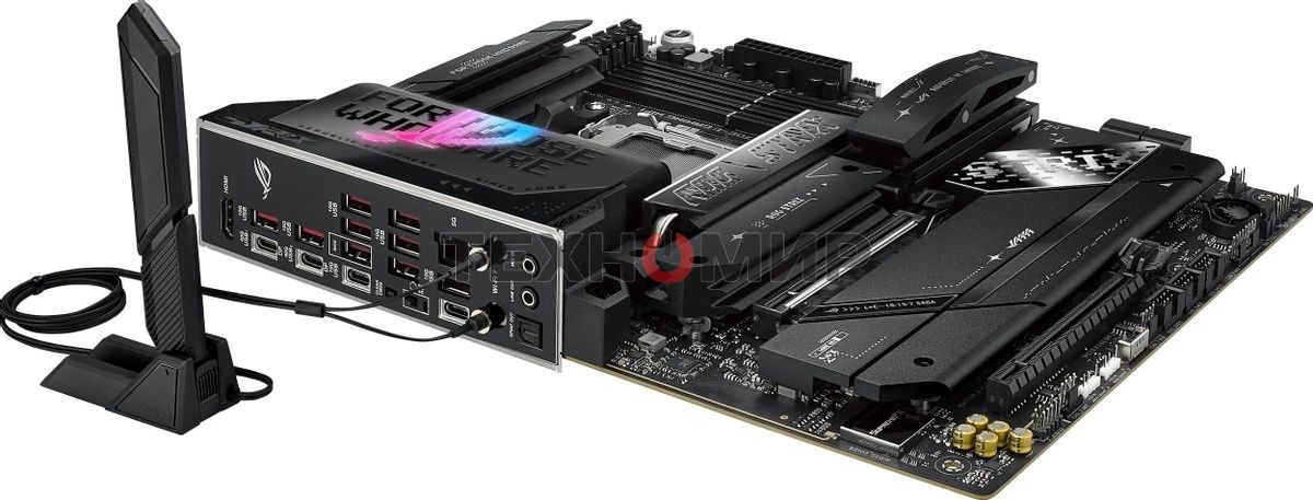 Материнская плата ASUS ROG STRIX X870E-E GAMING WIFI, AM5, AMD X870E, 4xDDR5, 4xSATA, 5xM.2, 1xPCI-E 5.0 x16, 1xPCI-E 4.0 x4, 1xHDMI, 1xUSB-C 3.2 Gen 2, 1xUSB-C 3.2 Gen 2x2, 2xUSB-C 4.0, 1x 5Gb LAN, 9xUSB-A 3.2 Gen 2, 2x3.5 мм, TOSLINK, 1xWi-Fi 7, ATX