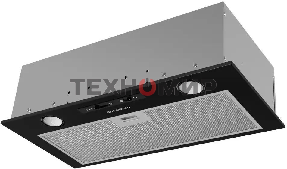 Вытяжка полновстраиваемая Maunfeld Crosby Light 5028, черный, 50 см, 850 куб. м/ч, 55 дБ