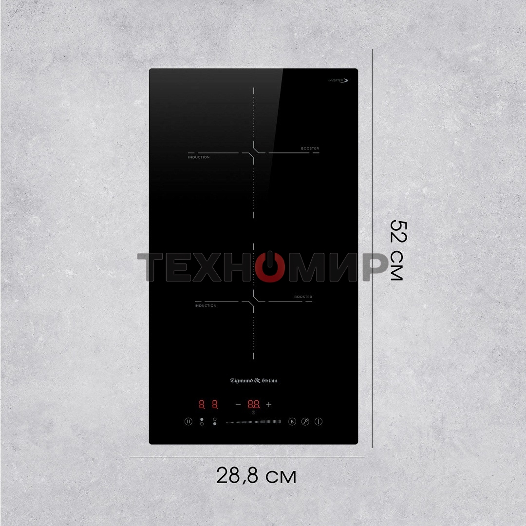 Индукционная варочная панель Zigmund & Shtain CI 60.3 B черный