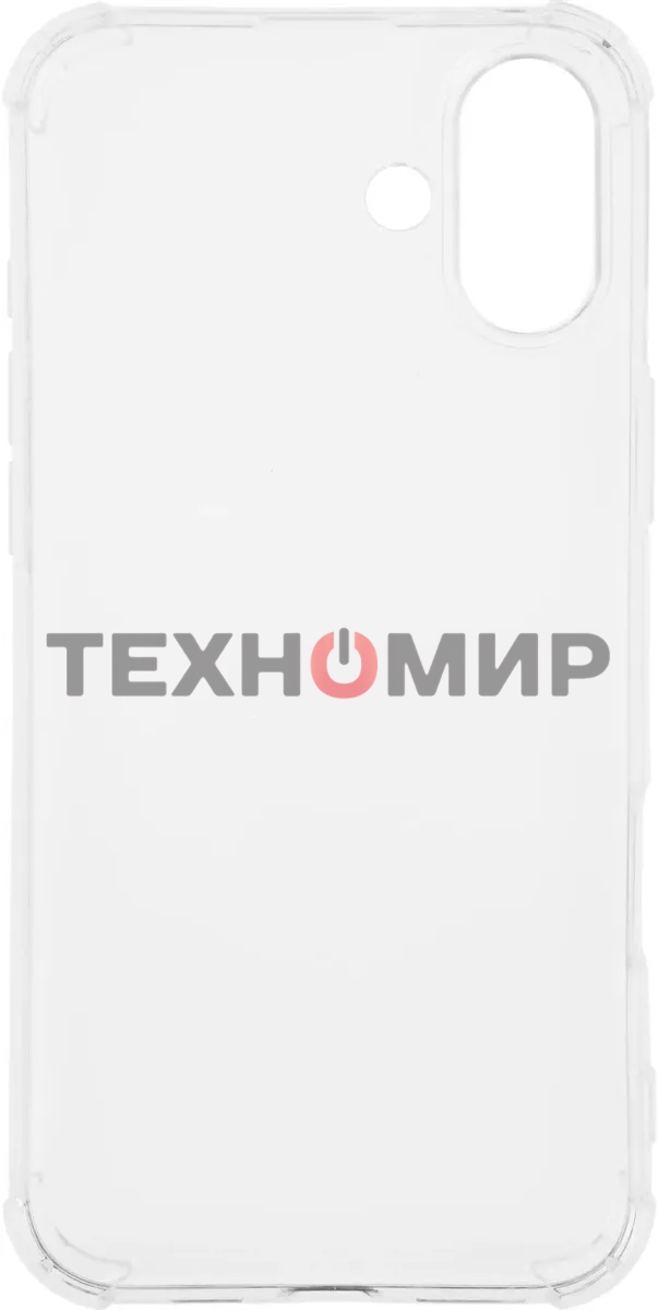 Чехол (клип-кейс) BoraSCO для Apple iPhone 16 Plus Bumper Case прозрачный (73520)