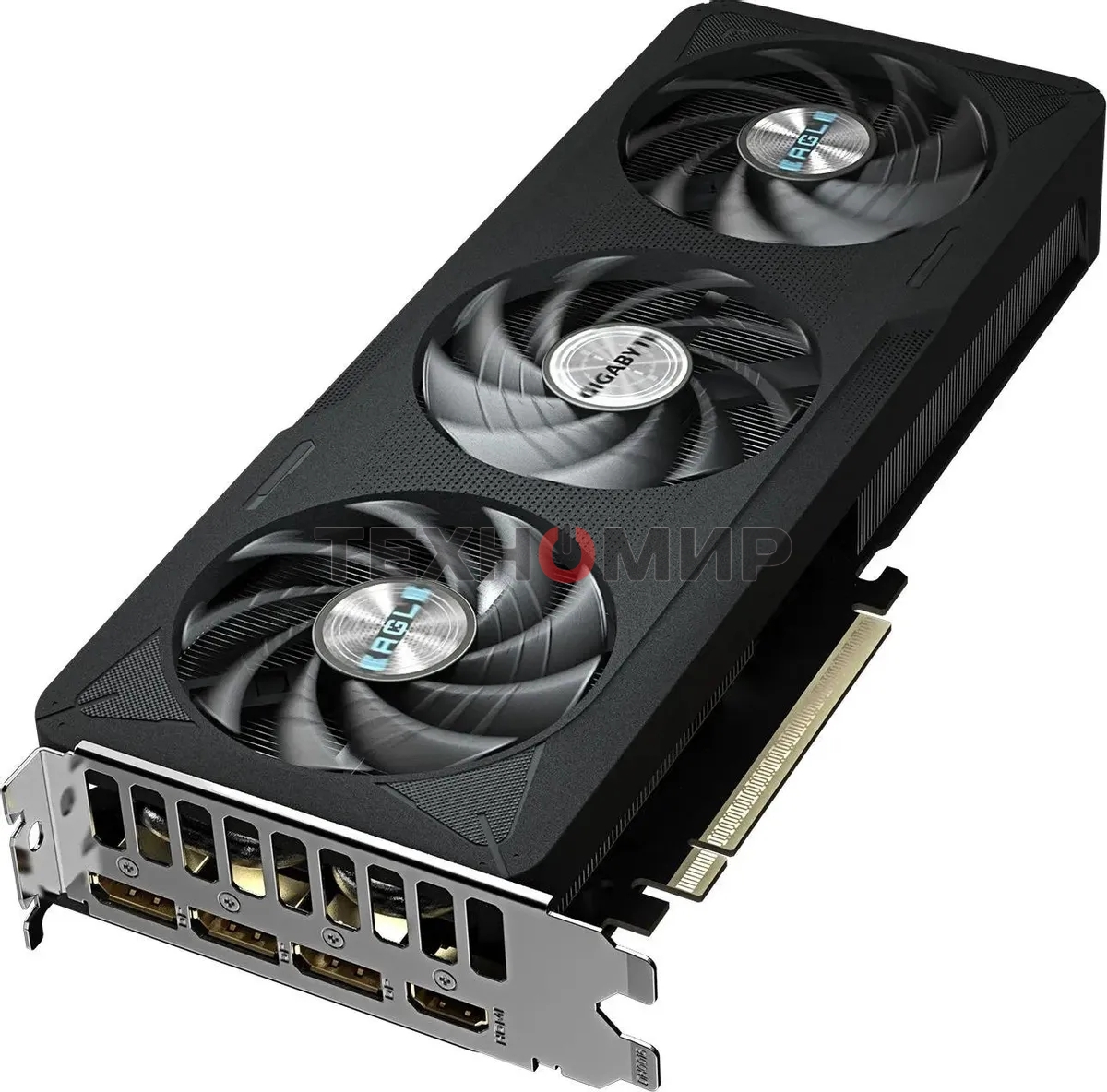 Видеокарта Gigabyte GeForce RTX 5060 Ti Eagle Max OC, NVIDIA RTX 5060 Ti, 8 ГБ GDDR7, 128 бит, PCI-e 5.0, 1xHDMI, 3xDP, 2617 МГц