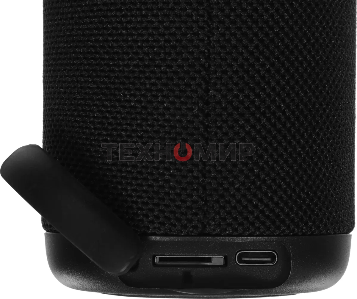 Колонка портативная Tecno S3 Square черный 3W 1.1 BT 2000mAh (S3)
