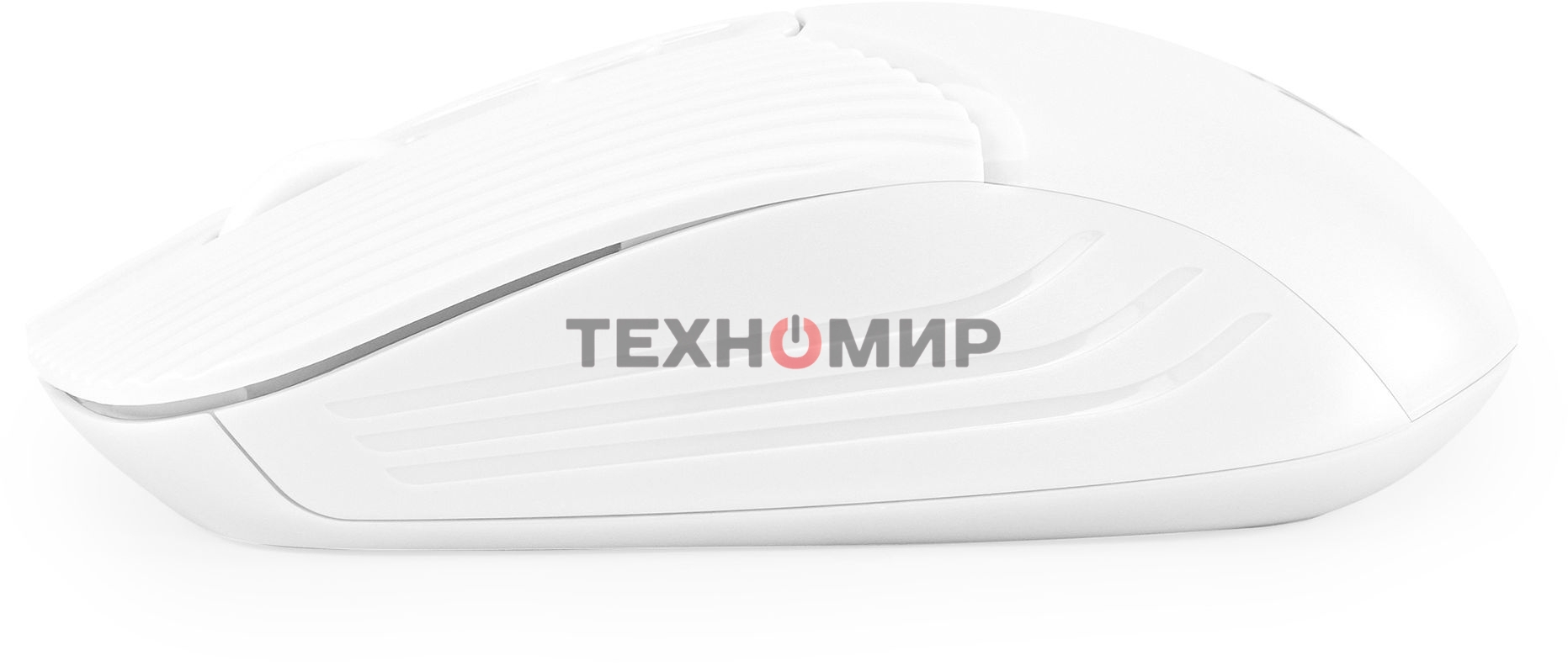 Мышь беспроводная Oklick 509MW белый, 1600 dpi, радиоканал, USB, кнопки - 4