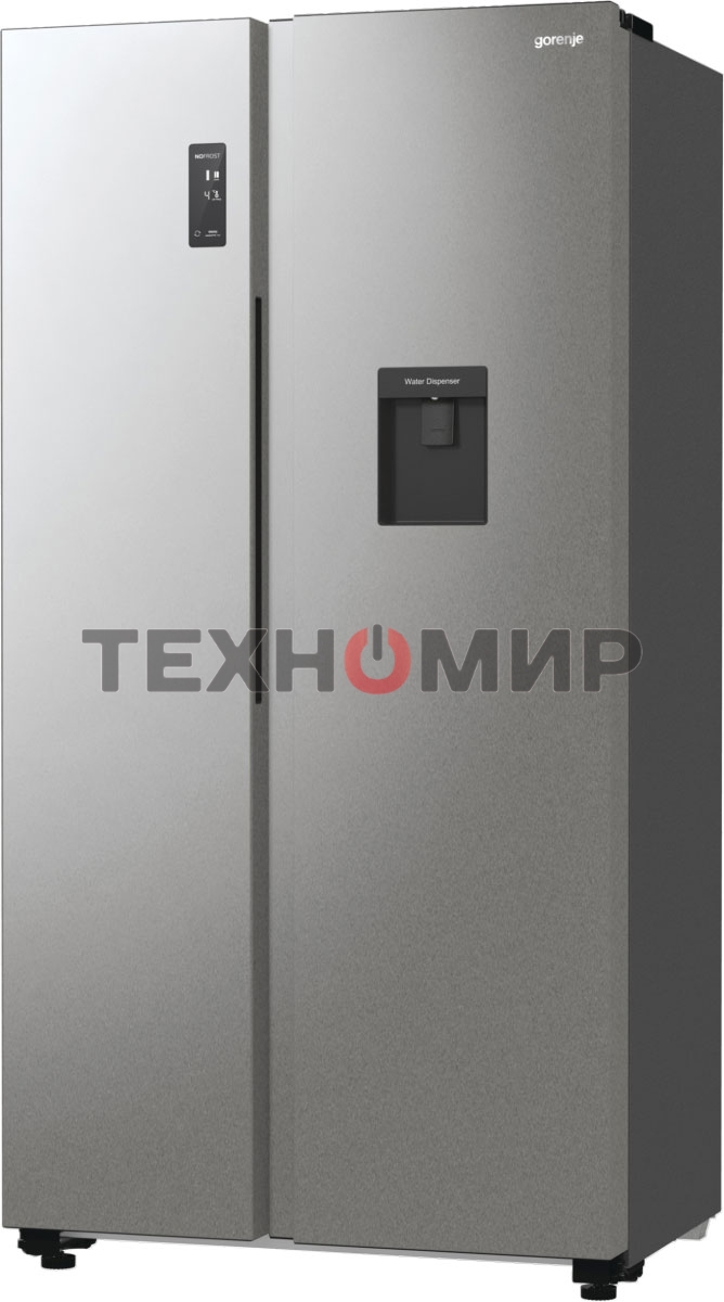 Холодильник Gorenje NRR9185EAXLWD двухкамерный серебристый мат. инвертер