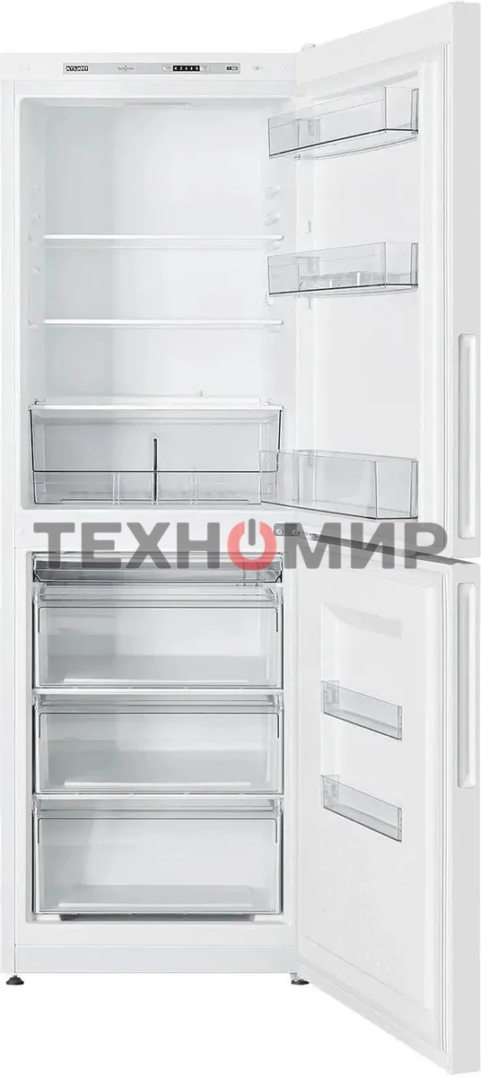 Холодильник Atlant ХМ-4612-101 белый двухкамерный 182/119л морозилка снизу