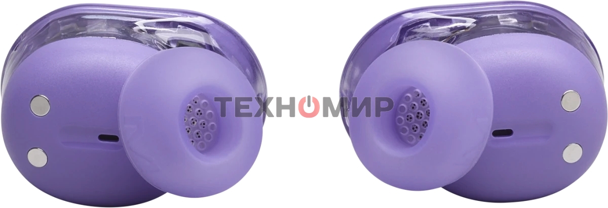 Наушники JBL, модель Tune Buds 2 Ghost фиолетовый