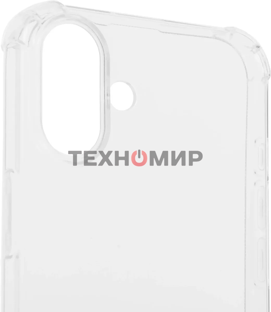 Чехол (клип-кейс) BoraSCO для Apple iPhone 16 Plus Bumper Case прозрачный (73520)