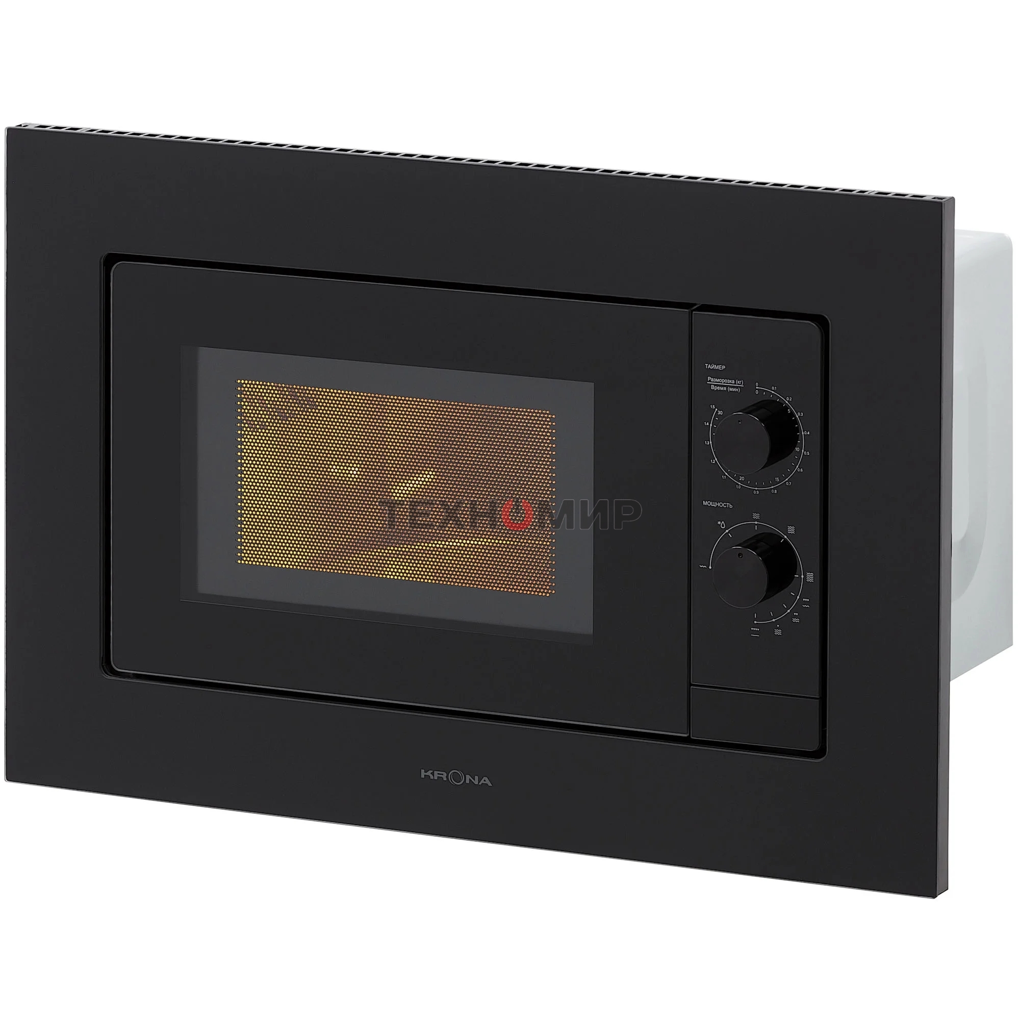 Встраиваемая микроволновая печь KRONA WIRBEL 60 BL