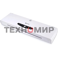 Ламинатор Гелеос ЛМА34В белый/черный A3 (60-250мкм) 30 см/мин (4 вал.) хол.лам. лам.фото реверс