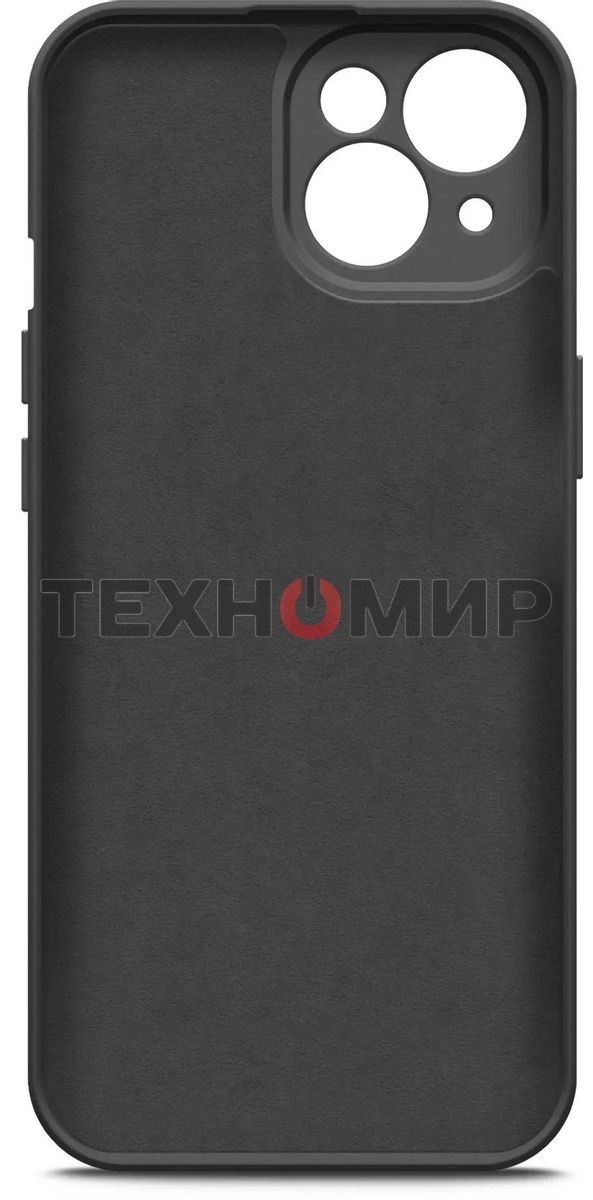 Чехол (клип-кейс) BoraSCO для Apple iPhone 15 черный (72433)