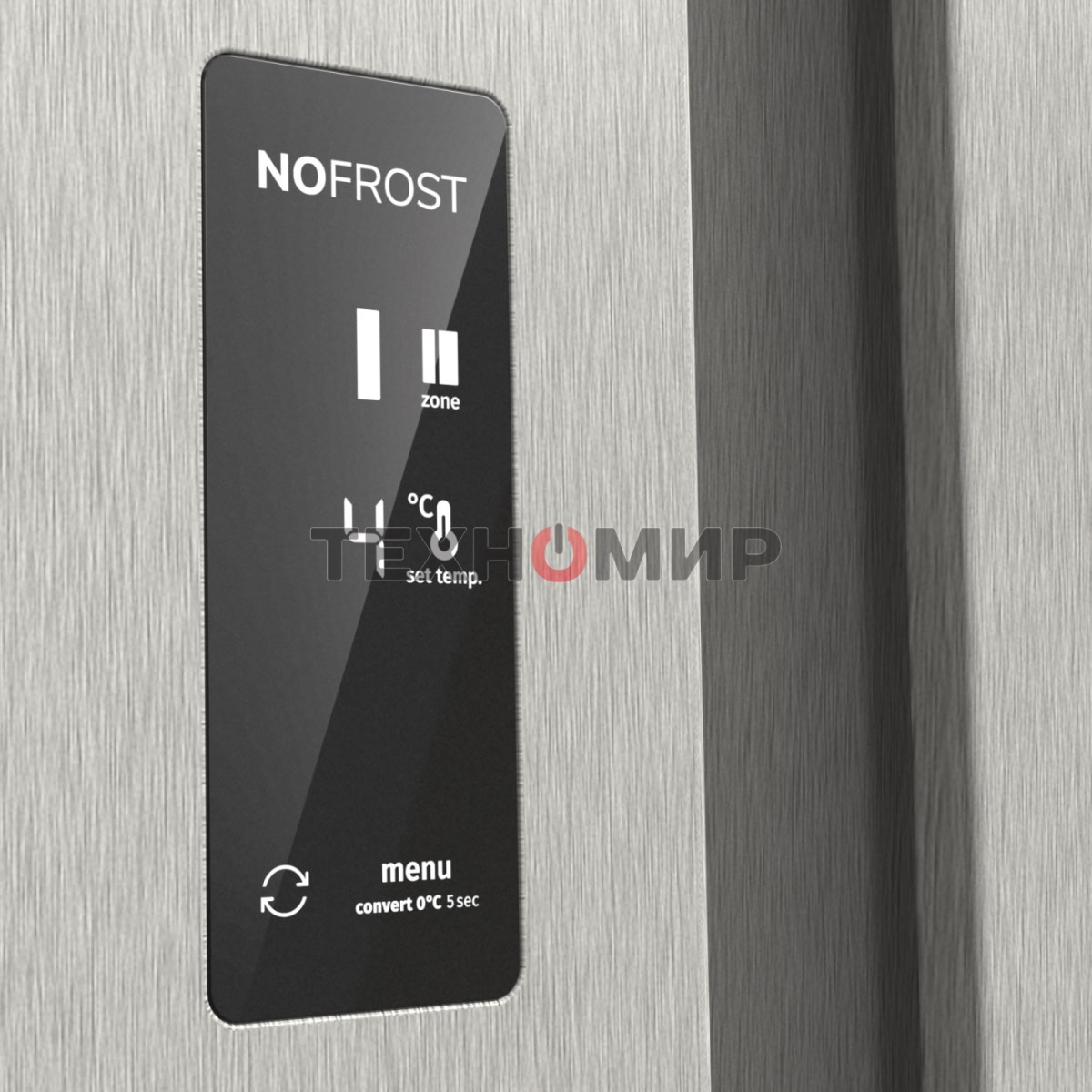 Холодильник Gorenje NRR9185EAXLWD двухкамерный серебристый мат. инвертер