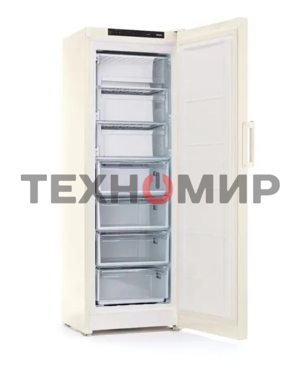 Морозильная камера Stinol STZ 175 EF, бежевый, 261 л, 4 ящика, 3 полки