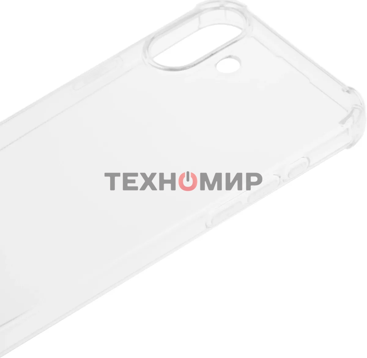 Чехол (клип-кейс) BoraSCO для Apple iPhone 16 Plus Bumper Case прозрачный (73520)