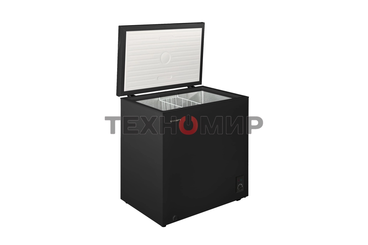 Морозильный ларь Kraft BD(W)-230BRX черный, 214л