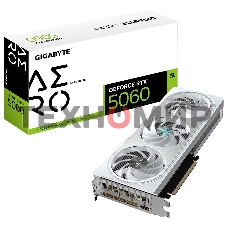 Видеокарта Gigabyte PCI-E 5.0 GV-N5060AERO OC-8GD 1.0 NVIDIA GeForce RTX 5060 8Gb 128bit GDDR7 2595/28000 HDMIx1 DPx3 HDCP Ret