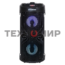 Минисистема Hyundai H-MC150 черный 50Вт/FM/USB/BT/SD/MMC