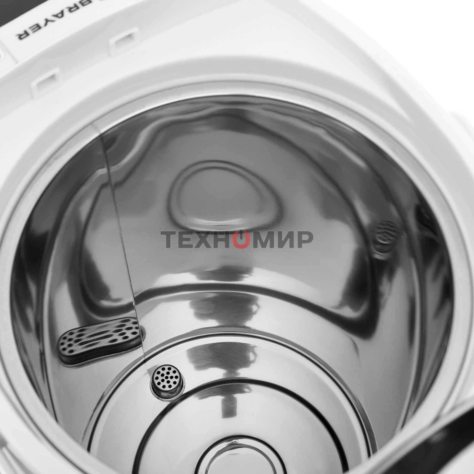 Термопот BRAYER 1091BR-WH, 1450 Вт, 5,5 л, 2 спос.подач.воды, LCD-дисп, поддерж.темпер,блокировка