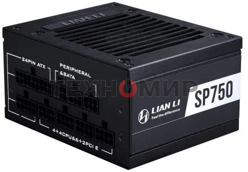 Блок питания Lian-Li SFX 750W SP750 80 PLUS gold (20+4pin) APFC 92мм fan 8xSATA Cab Manag RTL