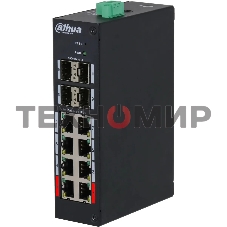 Коммутатор Dahua DH-HS4412-8ET-120 управляемый