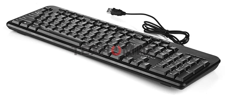 Клавиатура Qumo Opus K64 проводная, USB Type-A, чёрный