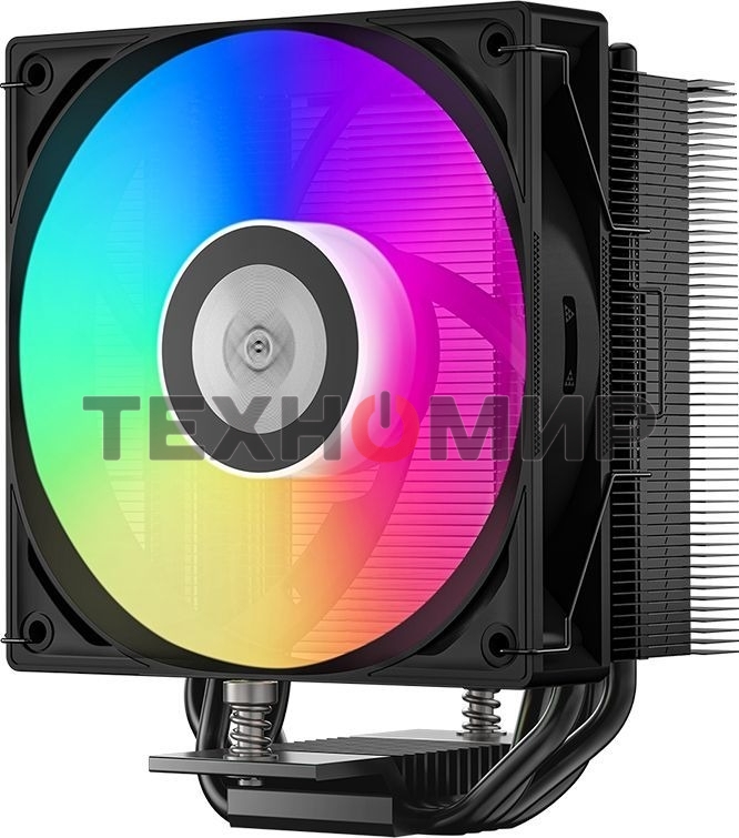 Устройство охлаждения (кулер) PcCooler RT400 ARGb Soc-AM5/AM4/1200/1700/1851 4-pin 32dB Al+Cu 230W Ret (RT400-BKAWXX-GL)