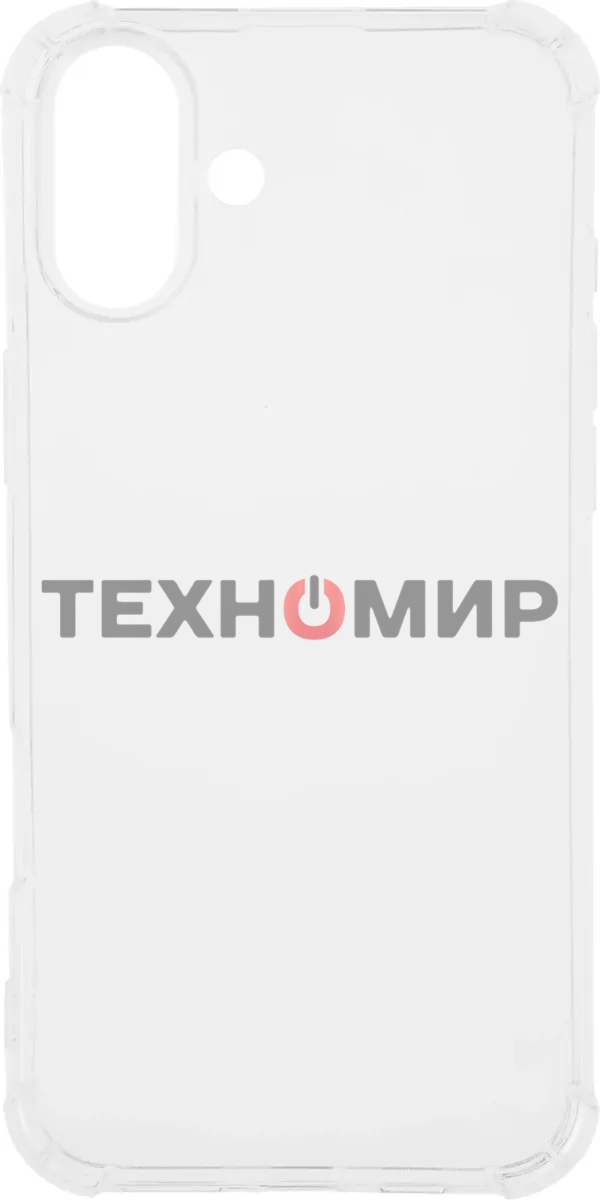 Чехол (клип-кейс) BoraSCO для Apple iPhone 16 Plus Bumper Case прозрачный (73520)