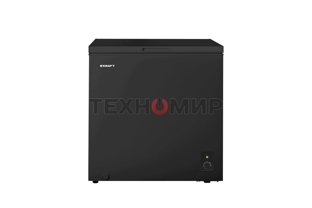 Морозильный ларь Kraft BD(W)-230BRX черный, 214л