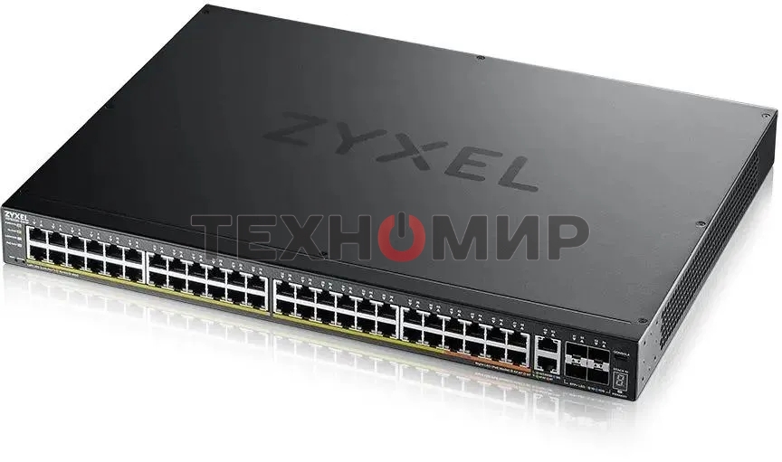 Коммутатор Zyxel NebulaFlex Pro L3 Access XGS2220-54HP, rack 19