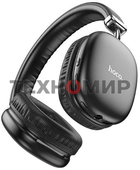 Наушники накладные Hoco W35 черный беспроводные bluetooth оголовье