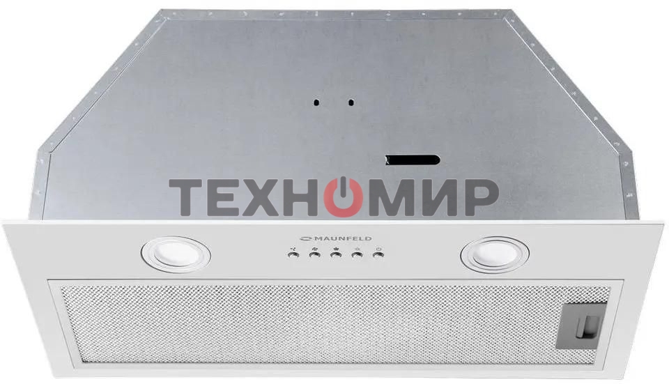 Вытяжка встраиваемая Maunfeld Trapeze 602M белый, 60 см, 1150 куб. м/ч, 54 дБ