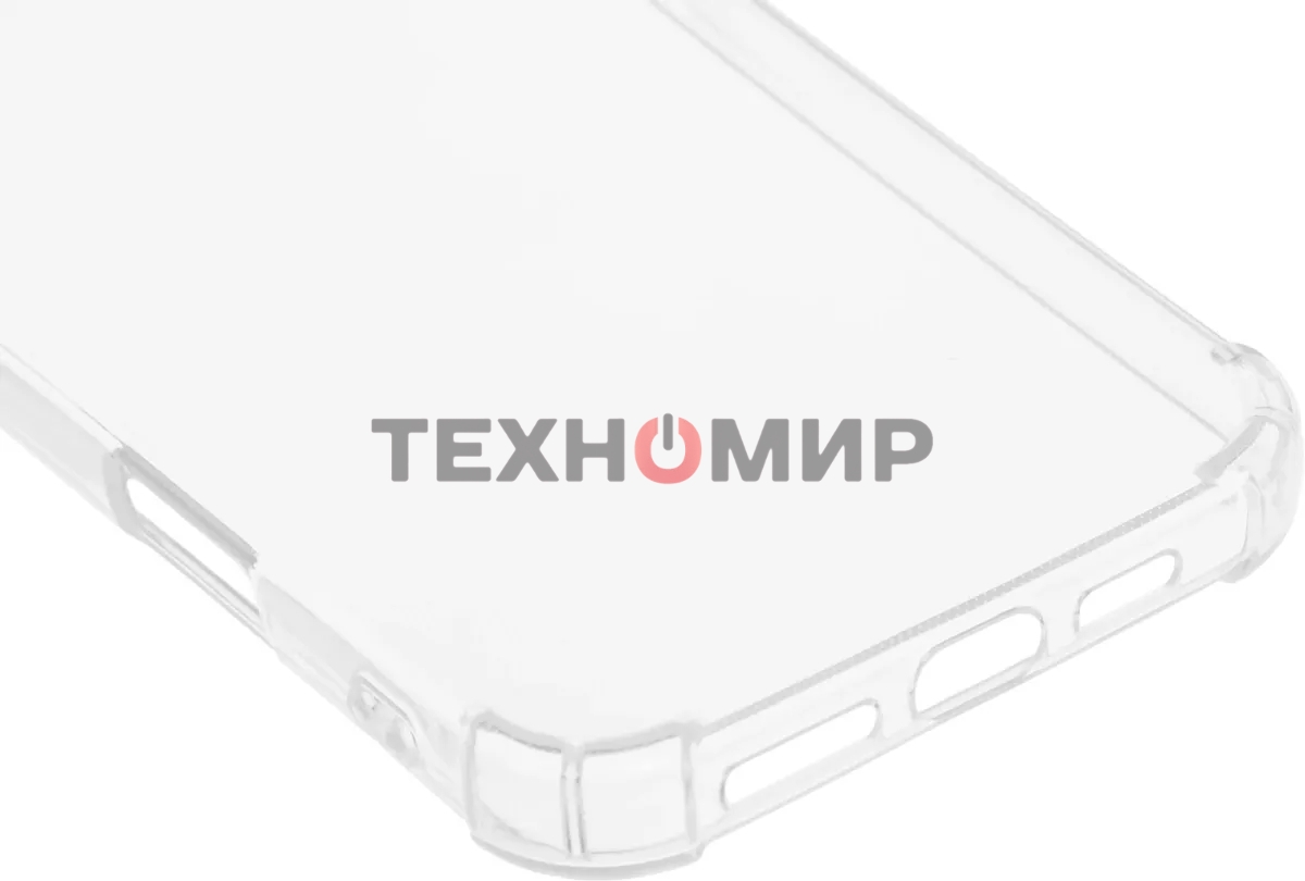 Чехол (клип-кейс) BoraSCO для Apple iPhone 16 Plus Bumper Case прозрачный (73520)