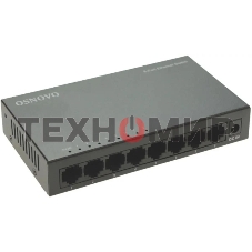Коммутатор Osnovo SW-8F 8x100 Мбит/с неуправляемый