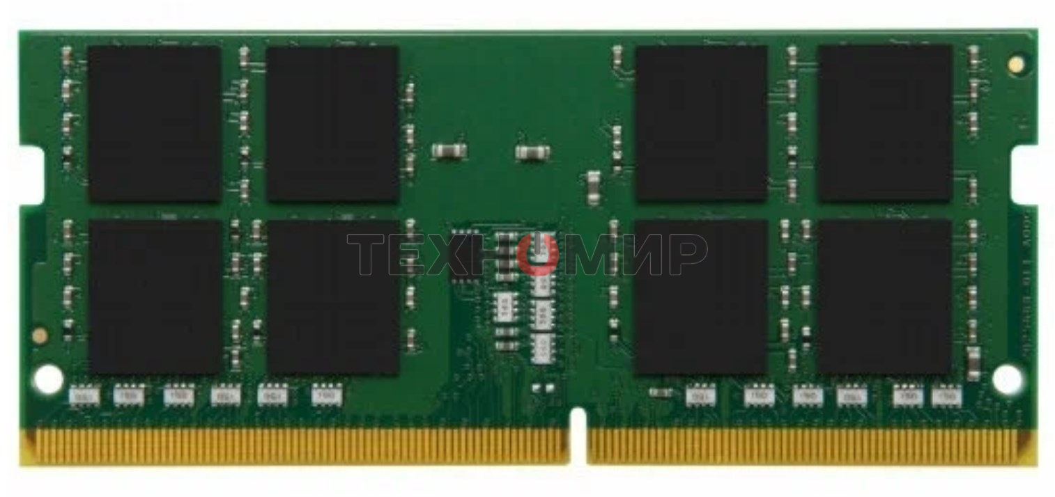 Оперативная память Kingston ValueRAM, DDR4, 16GB (1x16GB), 2666MHz, CL19, SO-DIMM