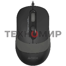 Мышь проводная A4Tech Fstyler FM10ST серый, 1600 dpi, USB, кнопки - 4