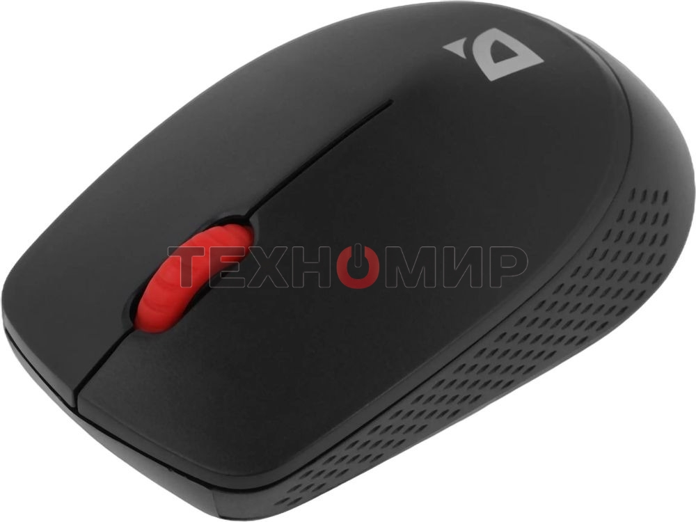 Мышь беспроводная Defender Tiana MB-055 черный, 1000 dpi, радиоканал, USB, кнопки - 3