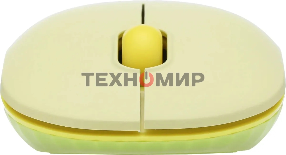 Мышь беспроводная Acer OMR205 зеленый/желтый, 1200 dpi, радиоканал, USB, кнопки - 3