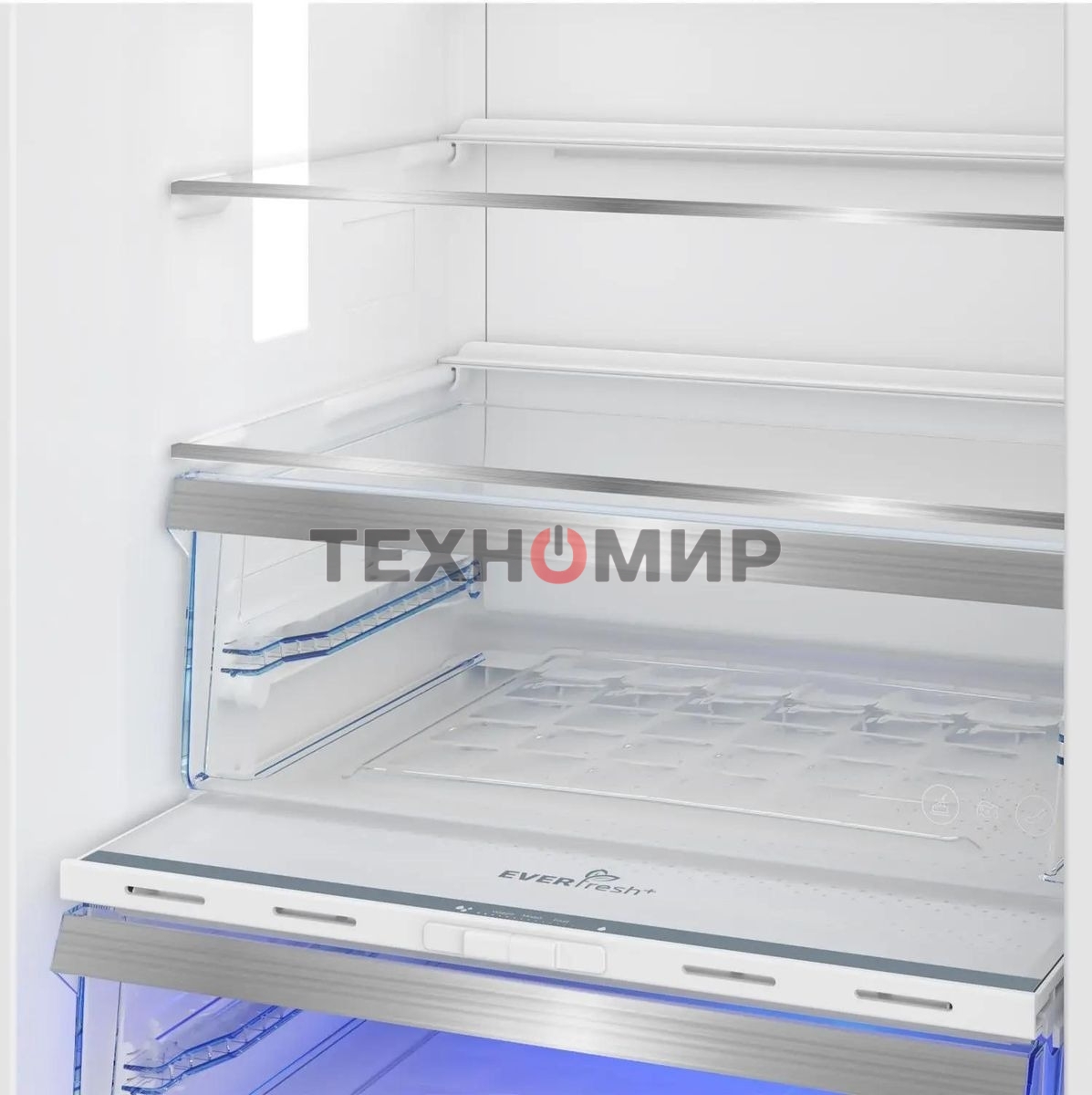 Холодильник Beko B5RCNK403ZW белый двухкамерный 257/100л морозилка снизу, No Frost