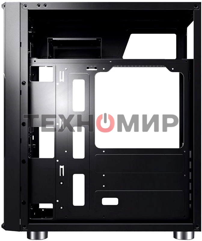 Компьютерный корпус Aerocool/Formula F-3401 (V1) черный без БП ATX 3x120мм 2xUSB 2.0 1xUSB 3.0 audio bott PSU