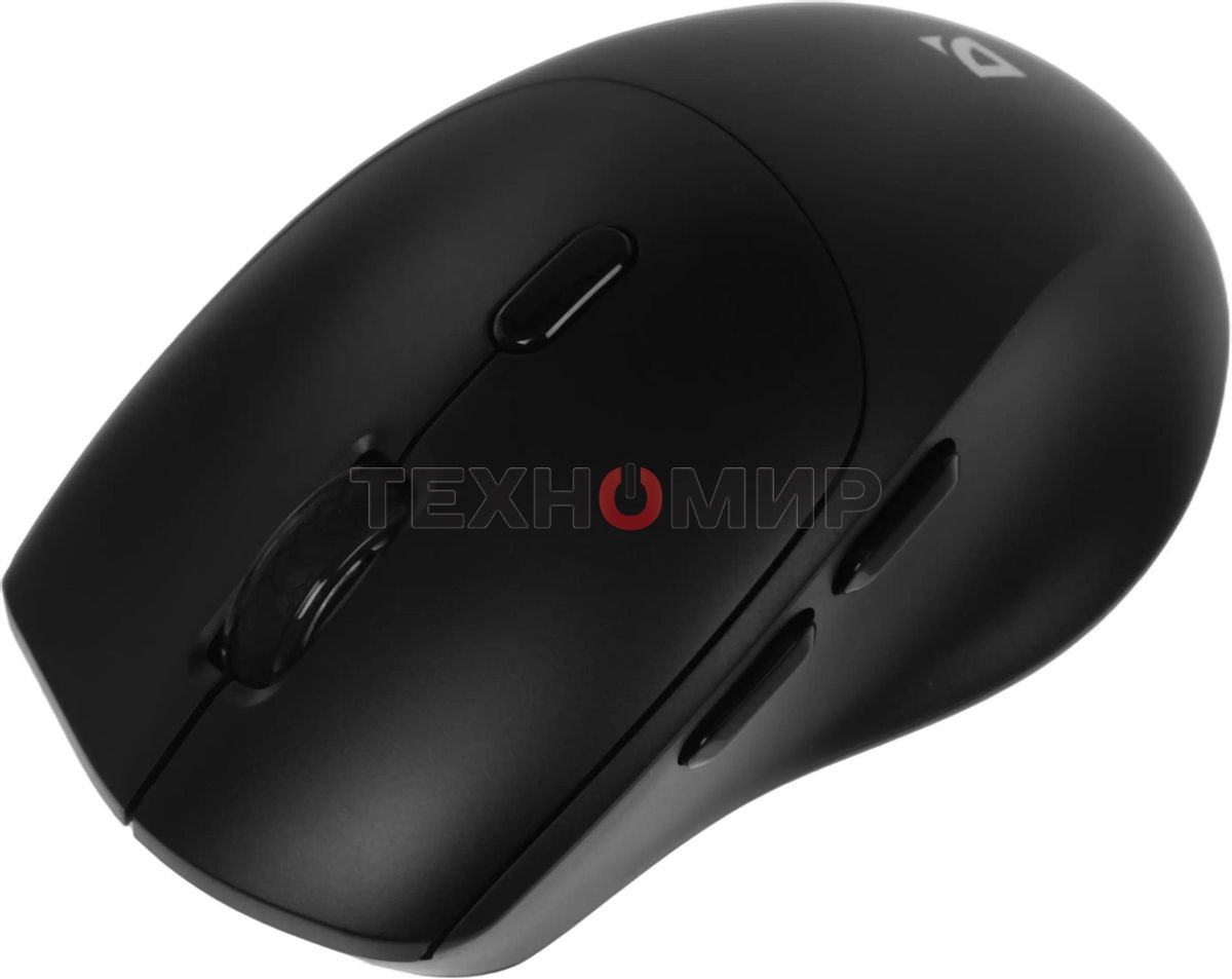 Мышь беспроводная Defender Effect X MS-095 черный, 1600 dpi, радиоканал, USB, кнопки - 6