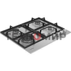 Газовая варочная панель Indesit THPM 642 W/IX/I, нержавеющая сталь